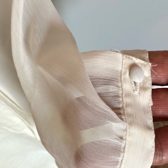 NWT George Women's Sheer / Sweater Vest Blouse - Picture 3 of 5